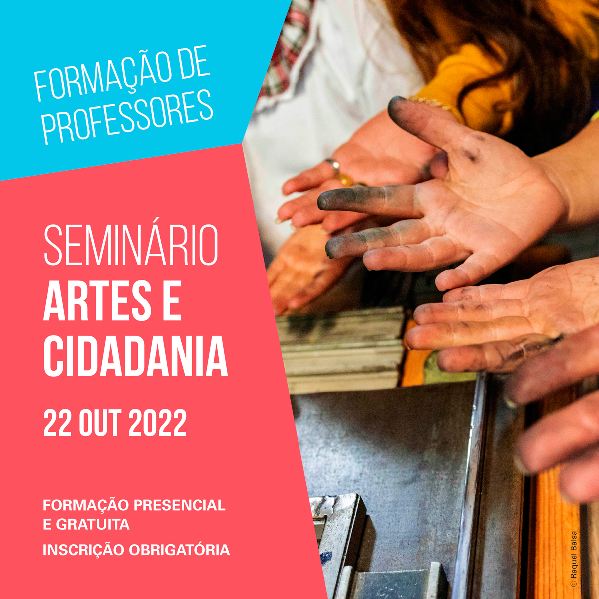 Seminário “Arte e Cidadania”, lado a lado na sala de aula