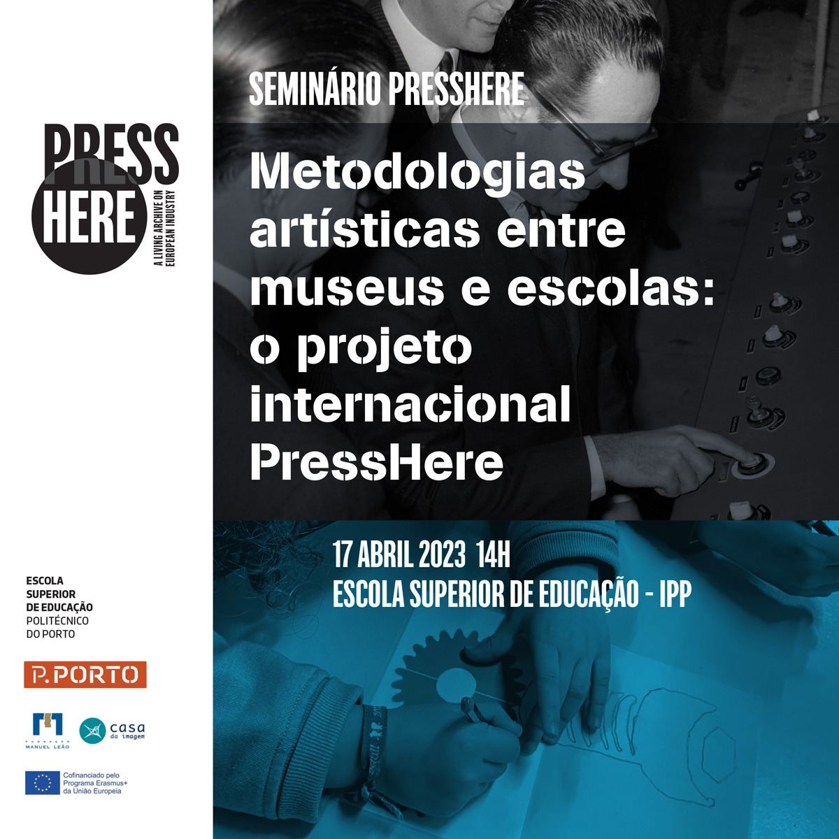 Press Here na ESE Porto, 17 de abril